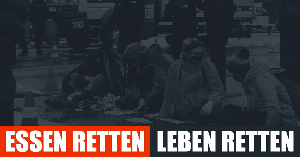 Erneute Autobahn-Blockaden von Essen Retten – Leben Retten in Berlin