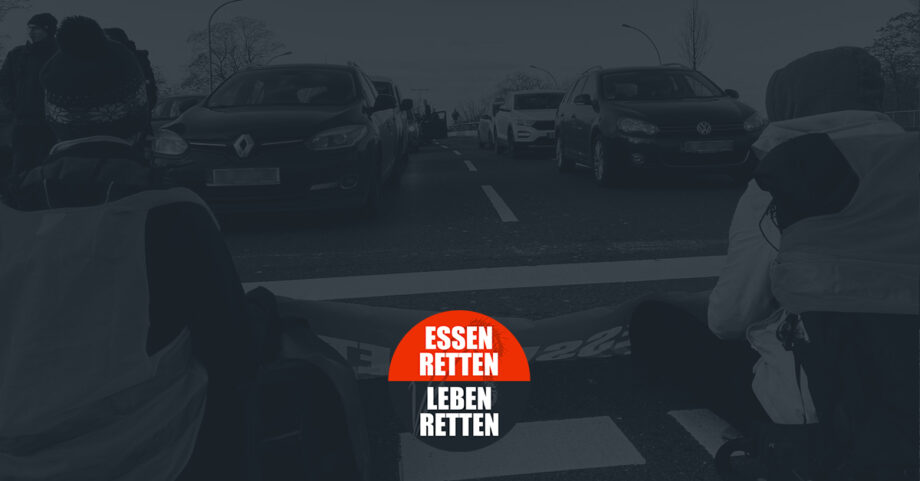 Essen Retten – Leben Retten blockiert wichtigste Autobahnen in der Hauptstadt