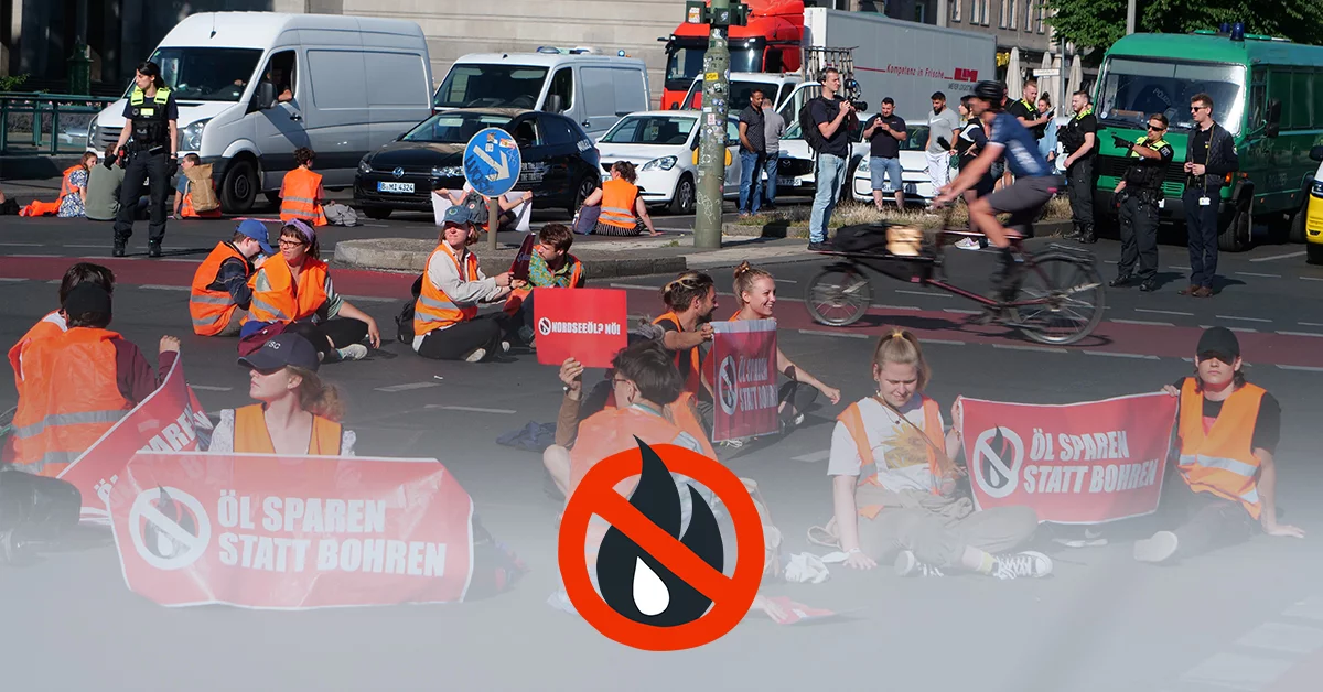 Frankfurter Tor dicht! Letzte Generation trägt Klimakrise ins Herz Berlins
